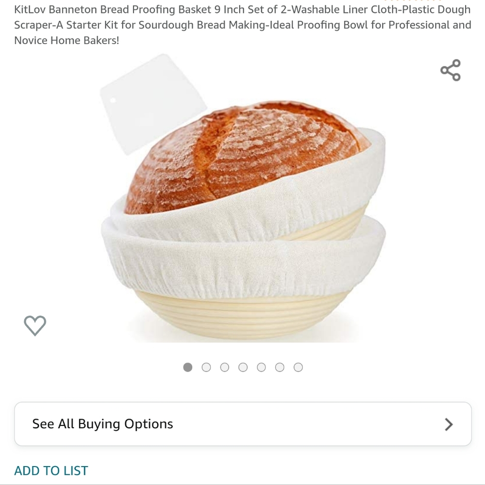 Banneton Proofing Baskets